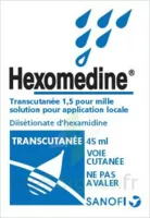 Hexomedine Transcutanee 1,5 Pour Mille, Solution Pour Application Locale à MONTAIGUT-SUR-SAVE