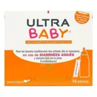 Ultra-baby Poudre Antidiarrhéique 14 Sticks/2g à MONTAIGUT-SUR-SAVE