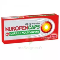 Nurofencaps 400 Mg Caps Molle Plq/10 à MONTAIGUT-SUR-SAVE