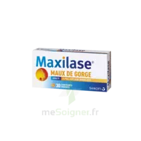 Maxilase Alpha-amylase 3000 U Ceip Comprimés Enrobés Maux De Gorge B/30 à MONTAIGUT-SUR-SAVE