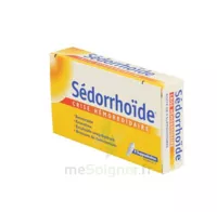Sedorrhoide Crise Hemorroidaire Suppositoires Plq/8 à MONTAIGUT-SUR-SAVE