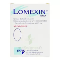 Lomexin 600 Mg Caps Molle Vaginale Plq/1 à MONTAIGUT-SUR-SAVE