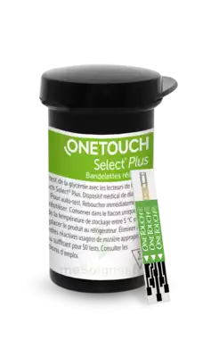 One Touch Select Plus Bandelette RÉactive Autosurveillance GlycÉmie 2fl/50 à MONTAIGUT-SUR-SAVE