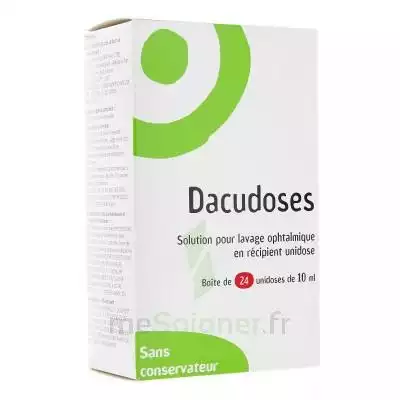 Dacudoses Solution Pour Lavement Ophtalmologique 24unid/10ml à MONTAIGUT-SUR-SAVE